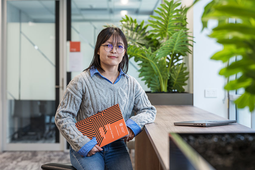Kaytlyn, social work student at Charles Sturt University Sydney Melbourne (420x280).