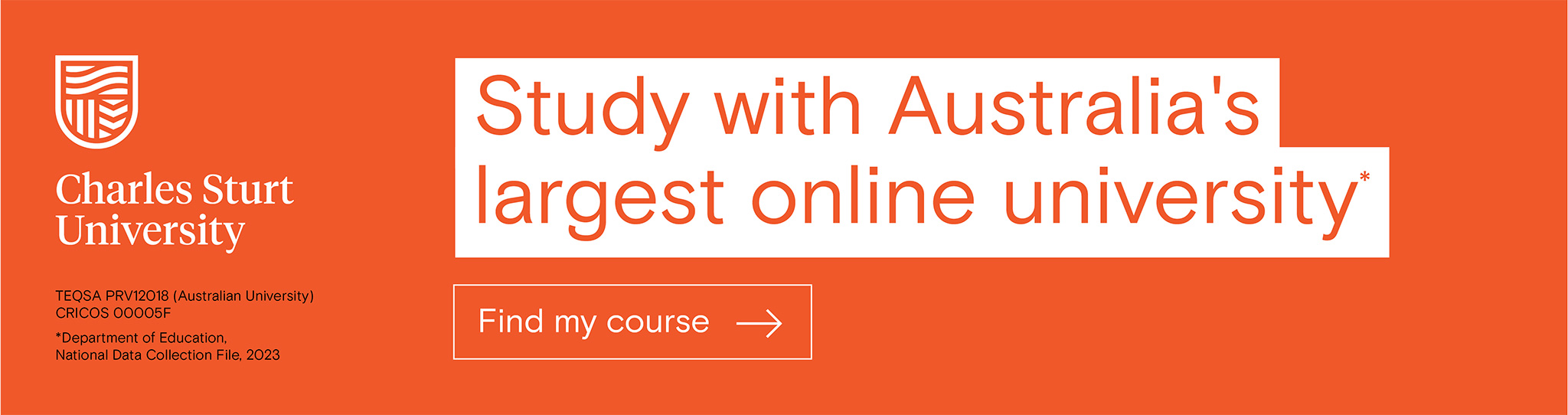 Study with Australia's largest online university
