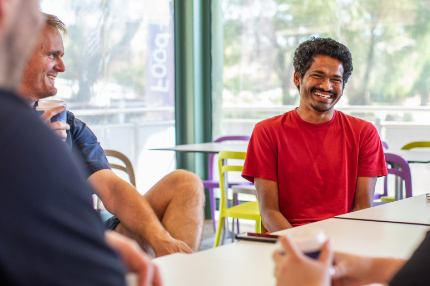 Students classroom talking male